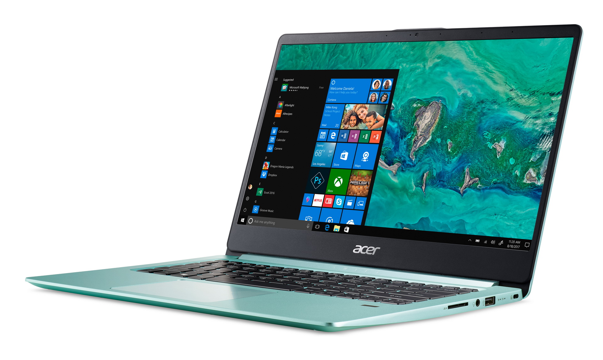 Acer Swift 1 jetzt auch in den Farben Roségold, Mintgrün sowie Mattschwarz News
