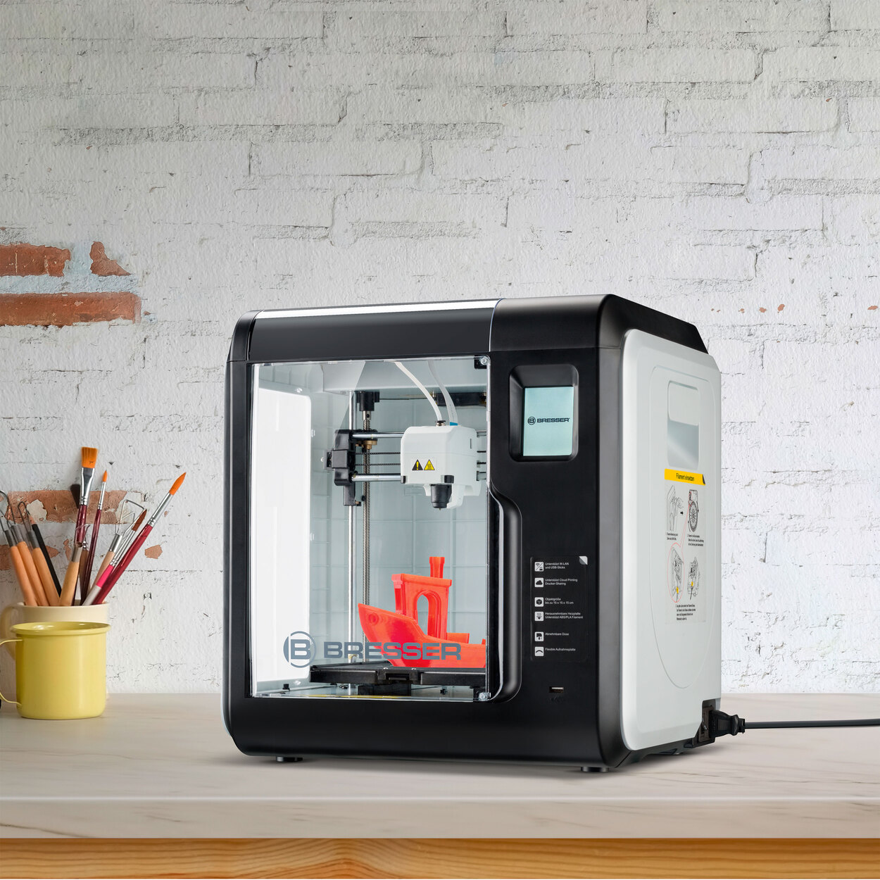 Aldi 3DDrucker Bresser Rex mit WLAN und Kamera zum Bestpreis im