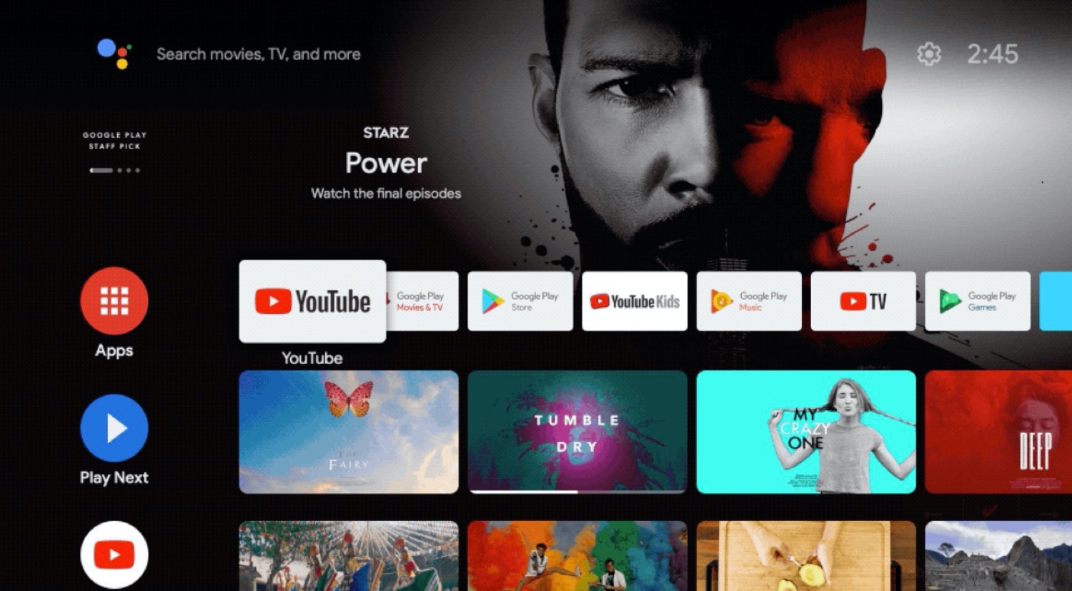 Googles Android TV bekommt bald prominent platzierte Werbung im