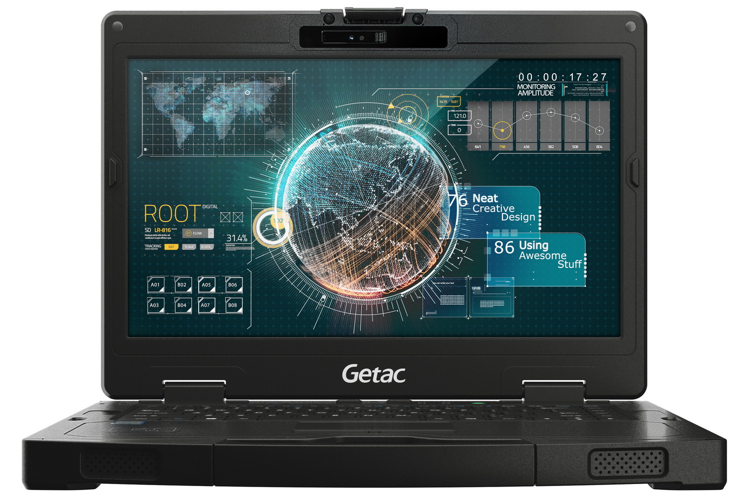 Getac S410 Robustes 14ZollNotebook mit Intel Core i7