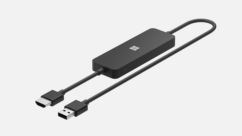 Microsoft Kabelloser 4KDisplayadapter sowie neue Maus