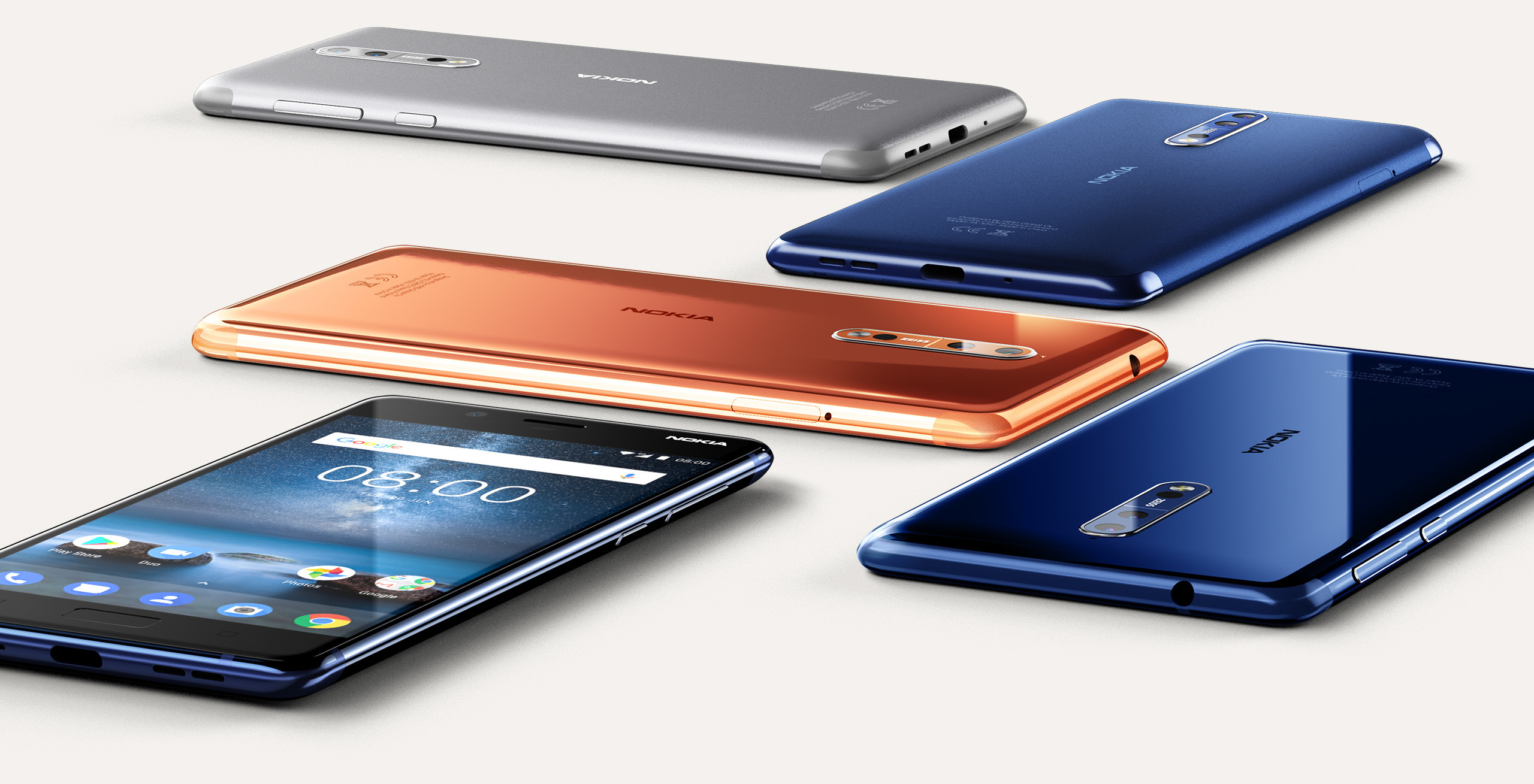 Nokia 8: 6 GB/128 GB-Version schlägt in Deutschland auf - Notebookcheck