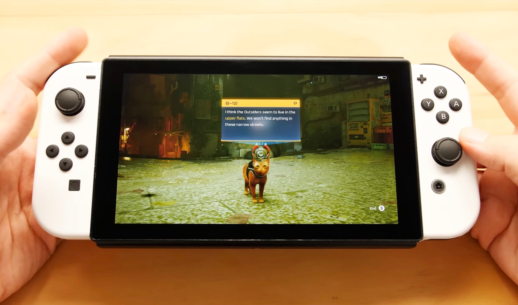 PeakDos GamingHandheld setzt auf Nintendo Switch JoyCon und 60 GHz