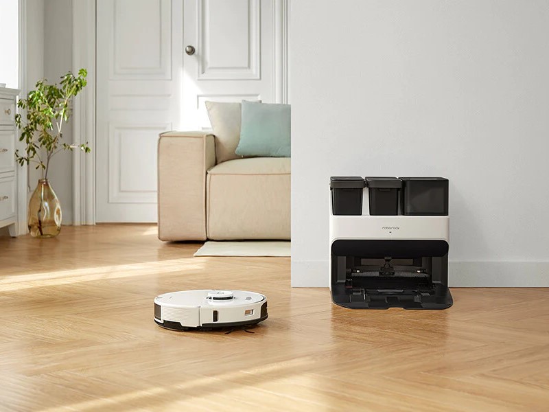 Roborock S7 Pro Ultra Staubsaugerrobotor mit Reinigungsstation zum