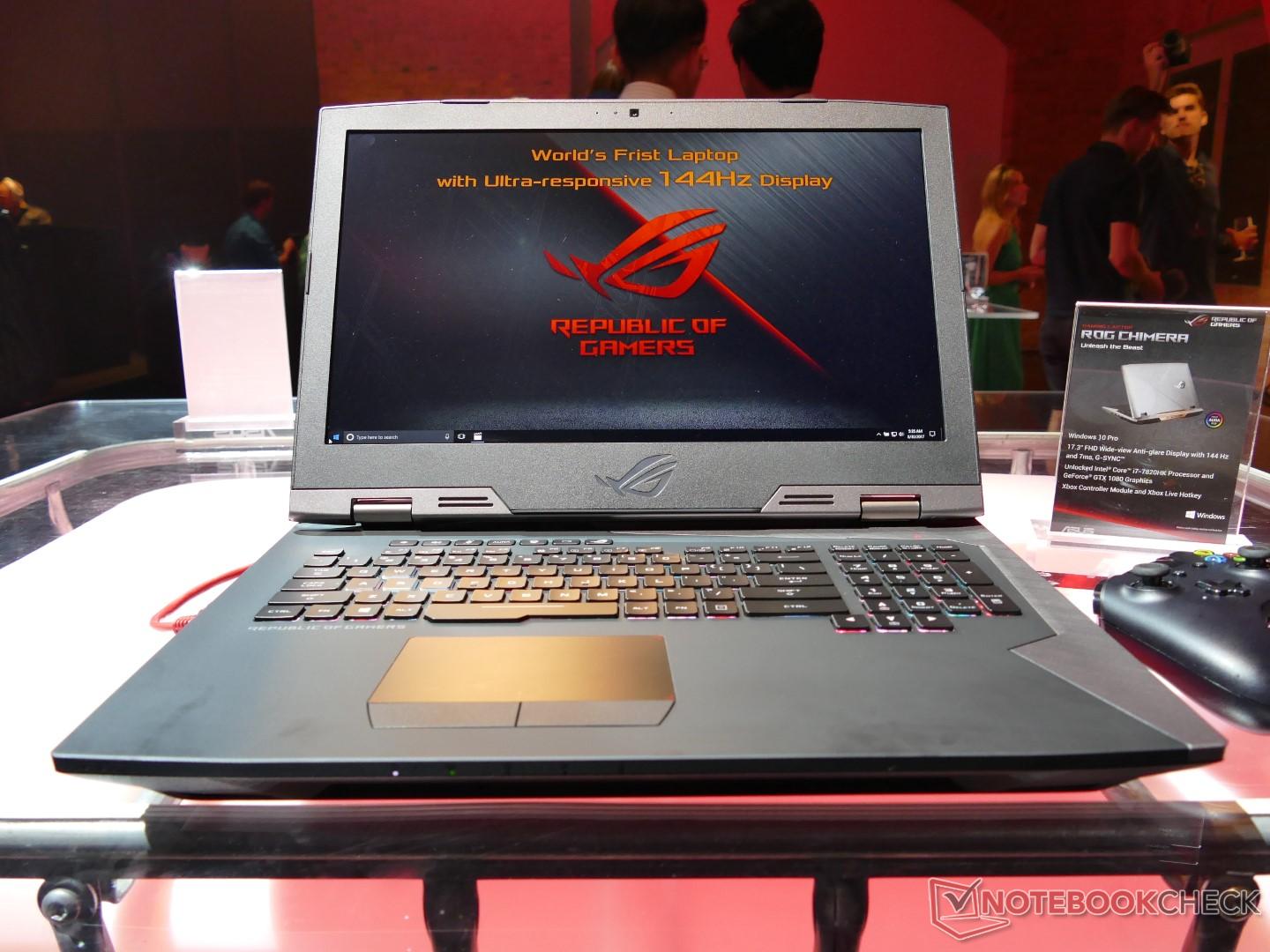 Asus ROG Chimera 17 ZollGamingLaptop mit 144 HzDisplay News