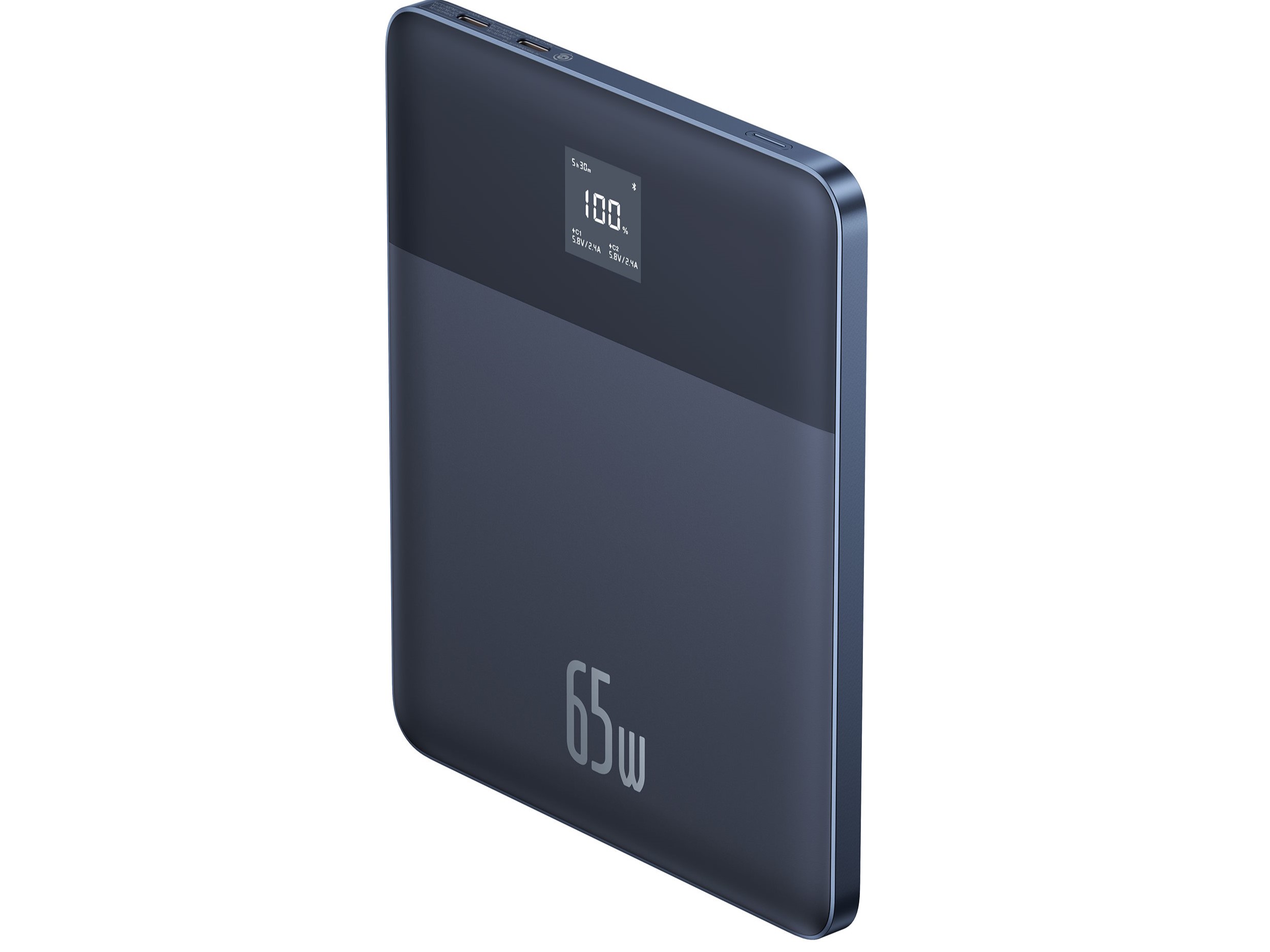 Baseus Blade2: Flache Powerbank mit Display lädt auch Laptops