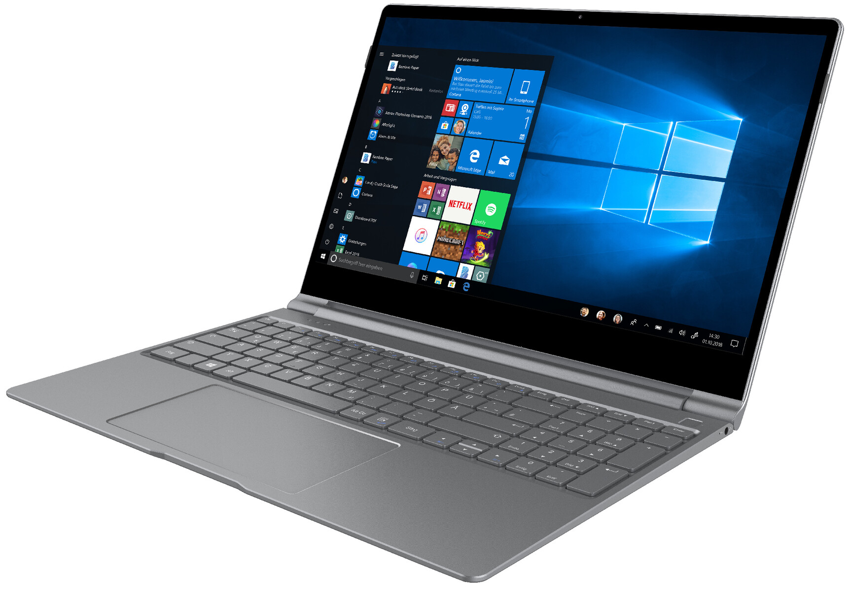 Trekstor Primebook P15 Flaches AluLaptop mit 15,6 Zoll News