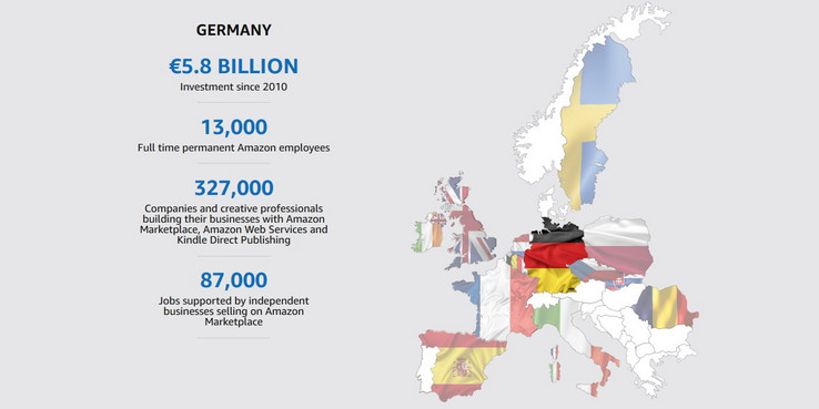 Amazon 15.000 neue Arbeitsplätze für 2017 in Europa geplant