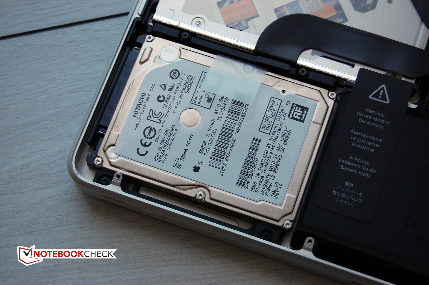 Test Apple MacBook Pro 13 2.5 GHz Mid 2012 Notebook