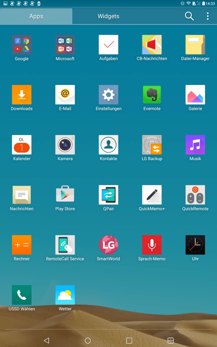 Test LG G Pad II 10.1 Tablet Tests