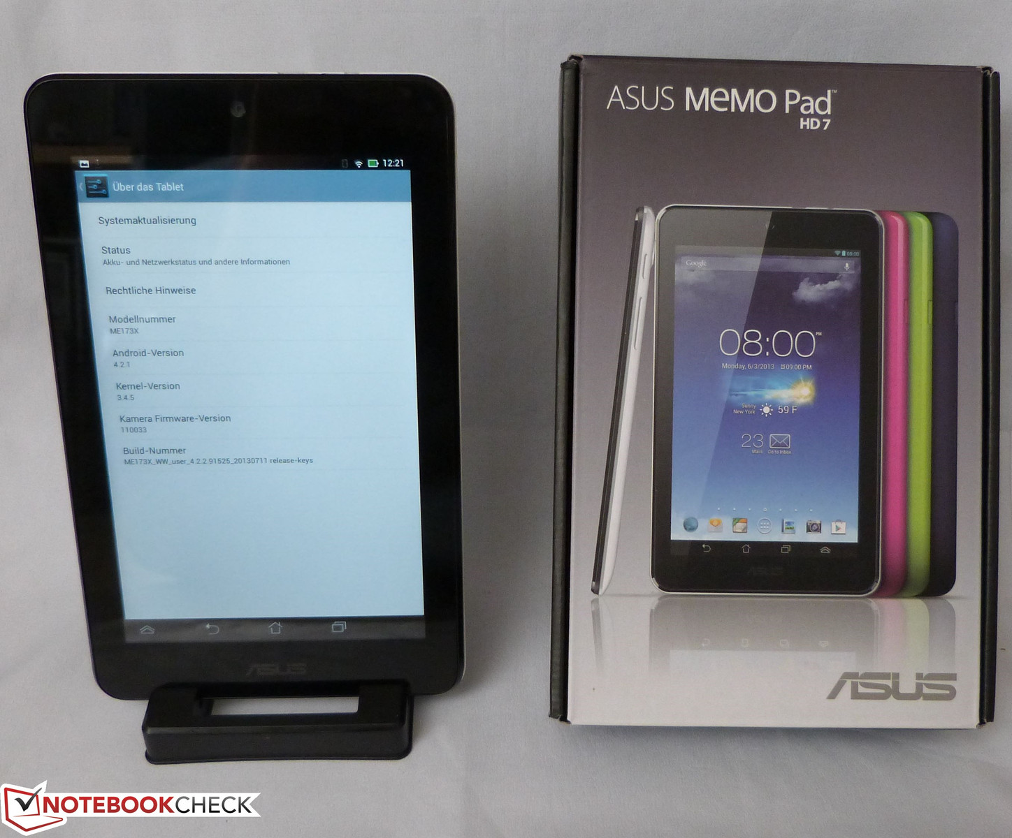 Test Asus Memo Pad HD 7 ME173X Tablet Tests