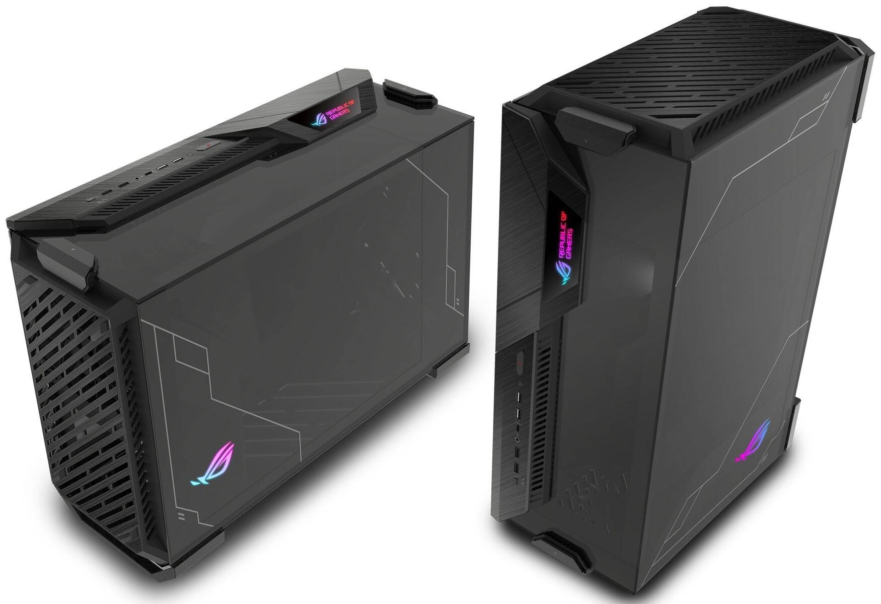 ASUS svela il nuovo case ROG ITX Z11 con layout inclinato