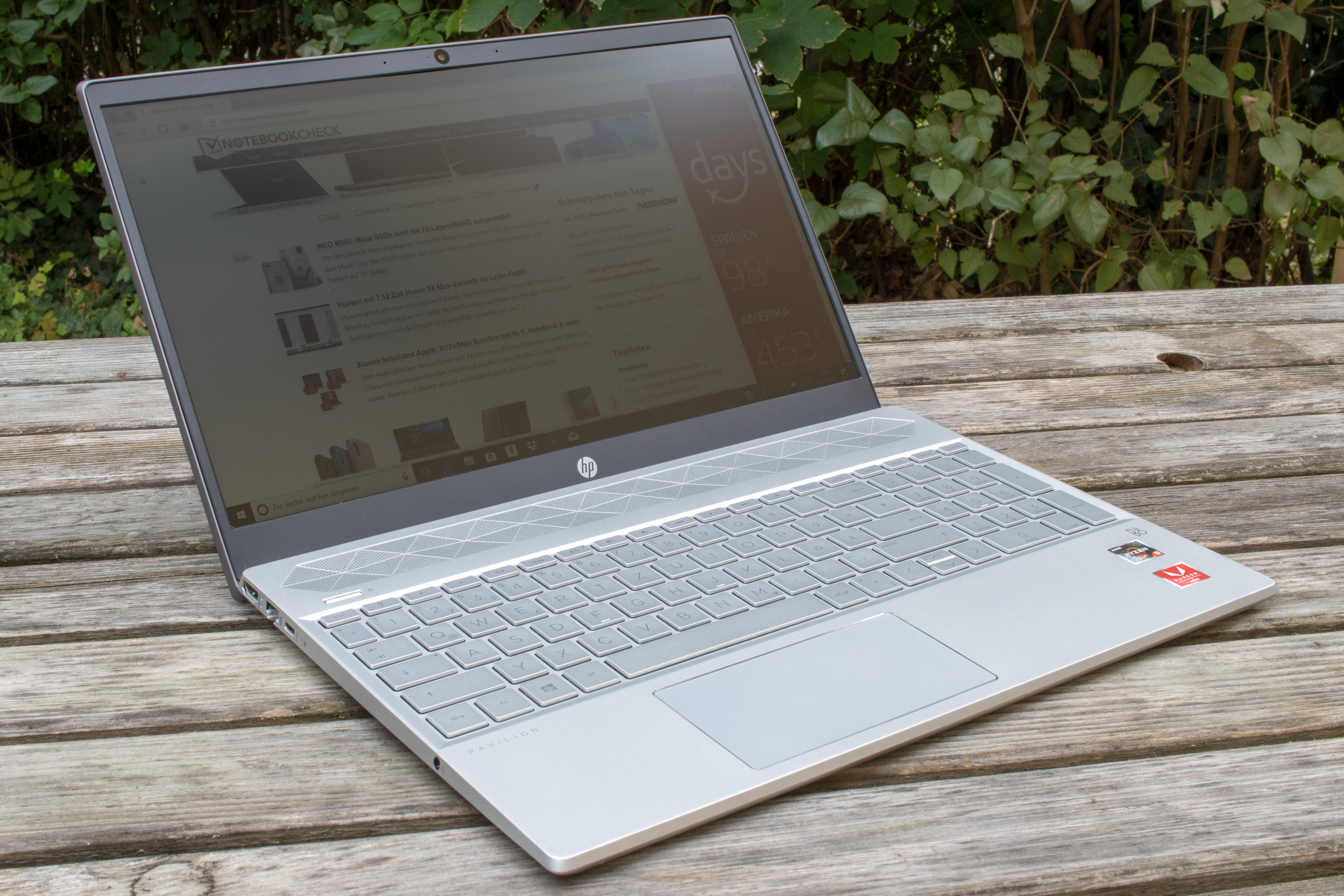HP Pavilion 15cw serie Notebookcheck.it