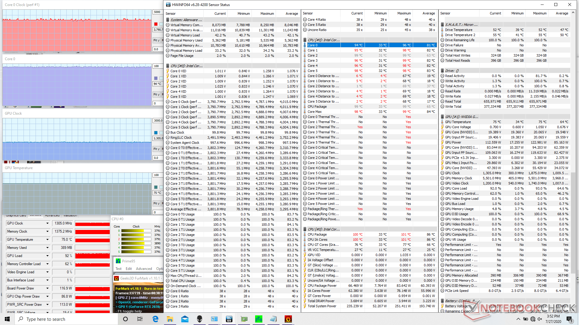 Dell Alienware m15 R3 runs an insane 30 degrees C cooler than the Alienware m15 R2 to address