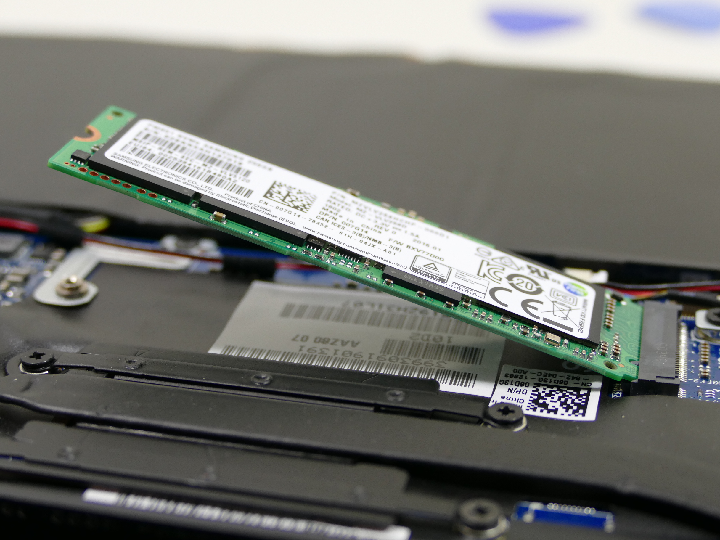 Howto guide PCIe SSD upgrade using the Dell XPS 13 (9350