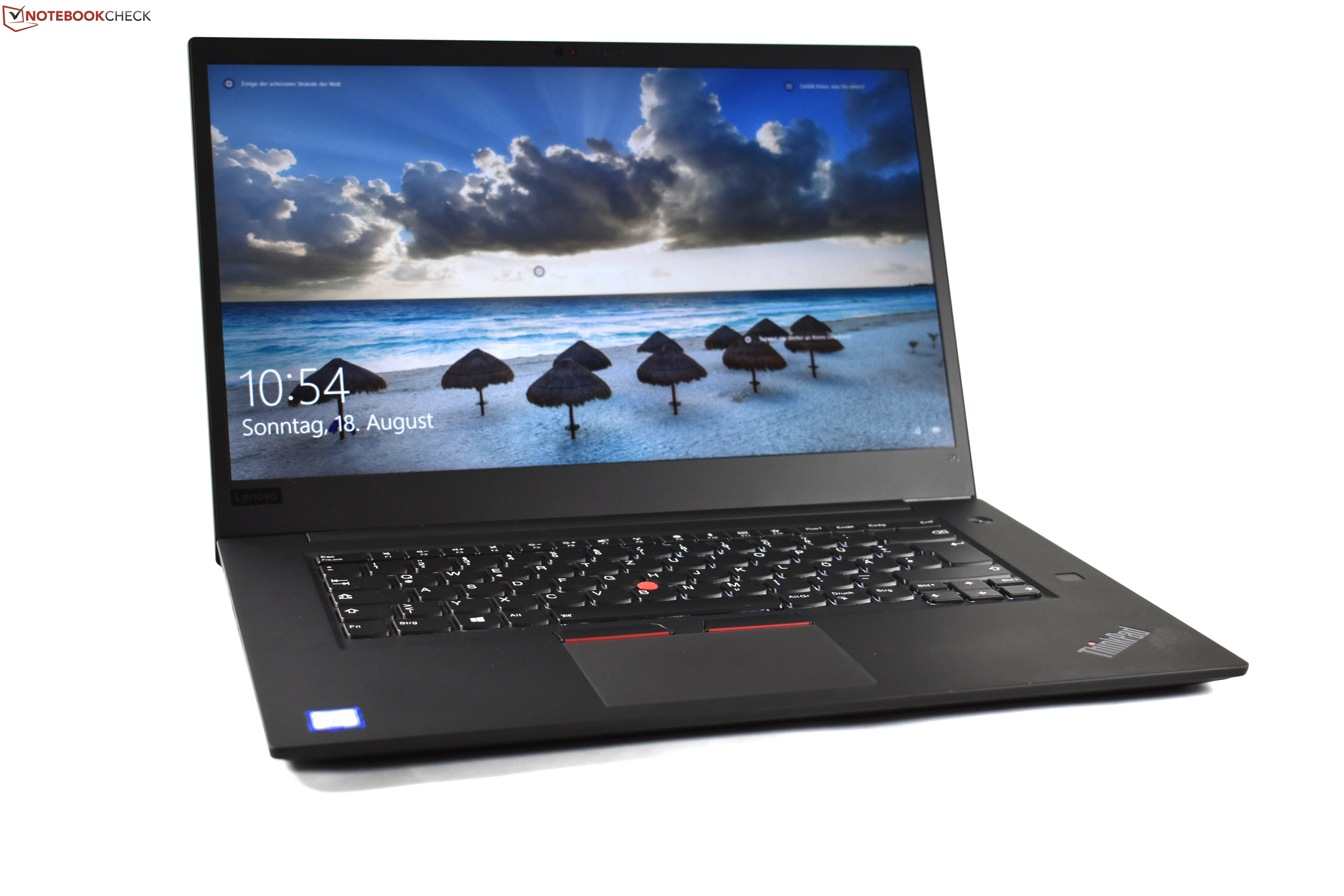 Lenovo ThinkPad P1 2019 Laptop Review Slim workstation