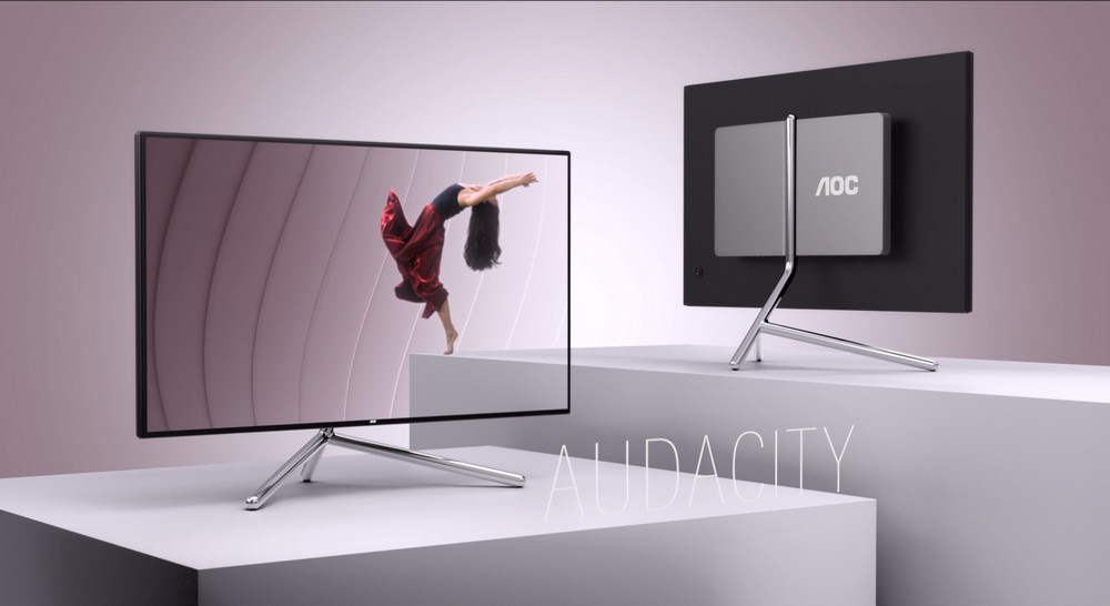 AOC U32U1 Red Dot Design Award winning Porsche Design monitor launches