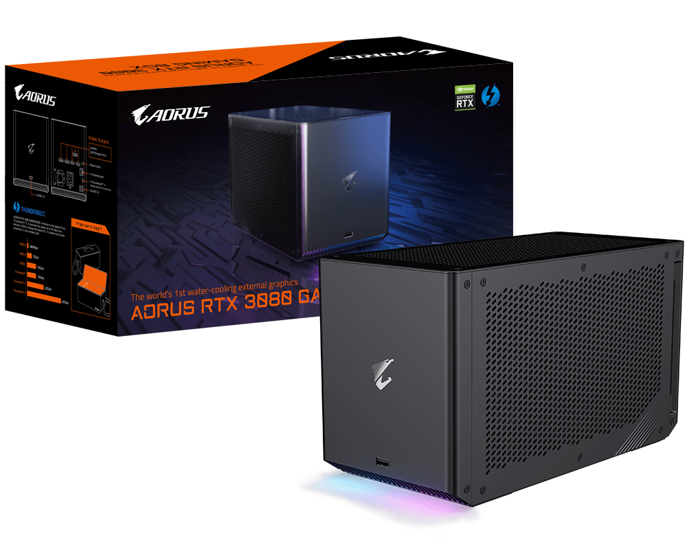 Gigabyte's new AORUS RTX 3080 and RTX 3090 Gaming Boxes are the first