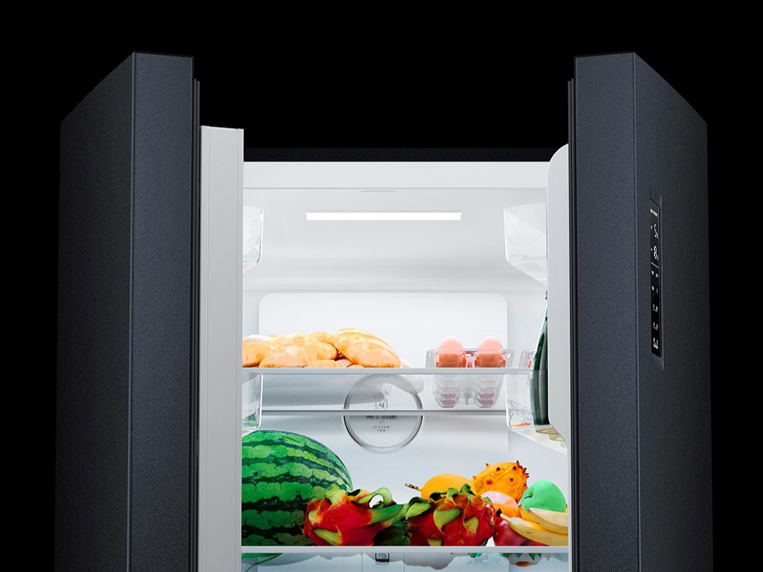 Xiaomi Mijia Refrigerator Cross Door 430L has separate temperature and