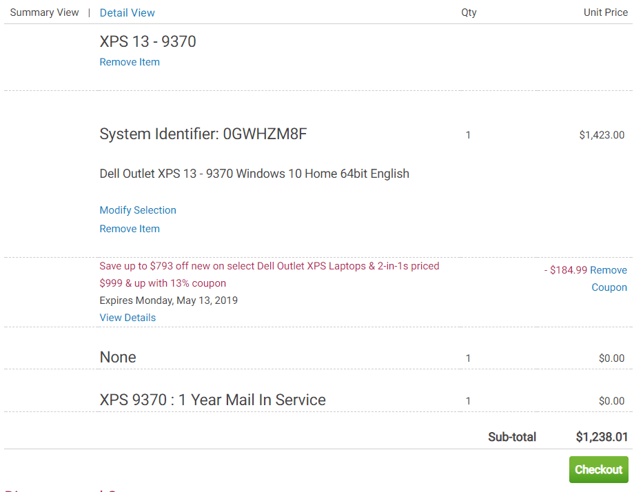 Save nearly US800 with a very limited offer on a refurbished XPS 13