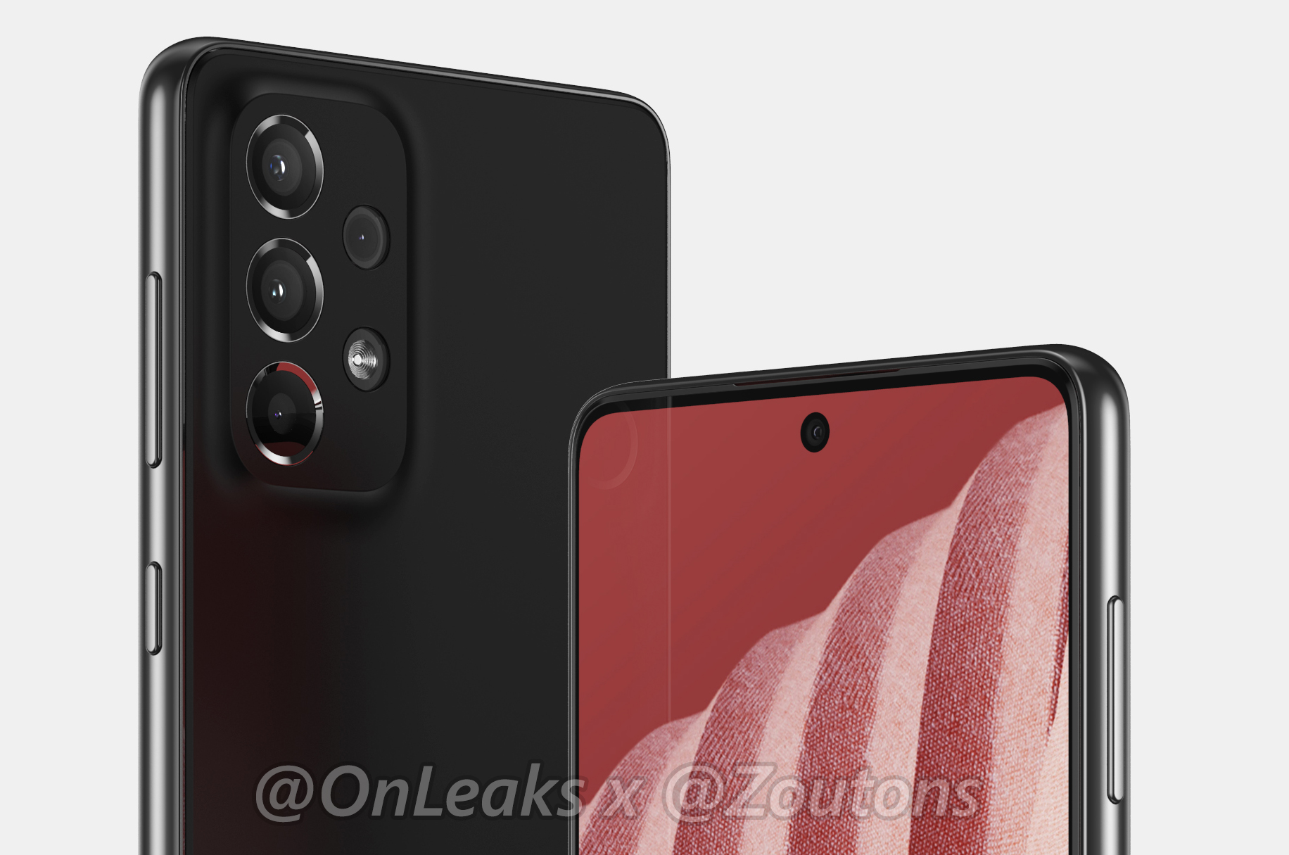 Samsung Galaxy A73 Leaked renders point to it being a smaller version