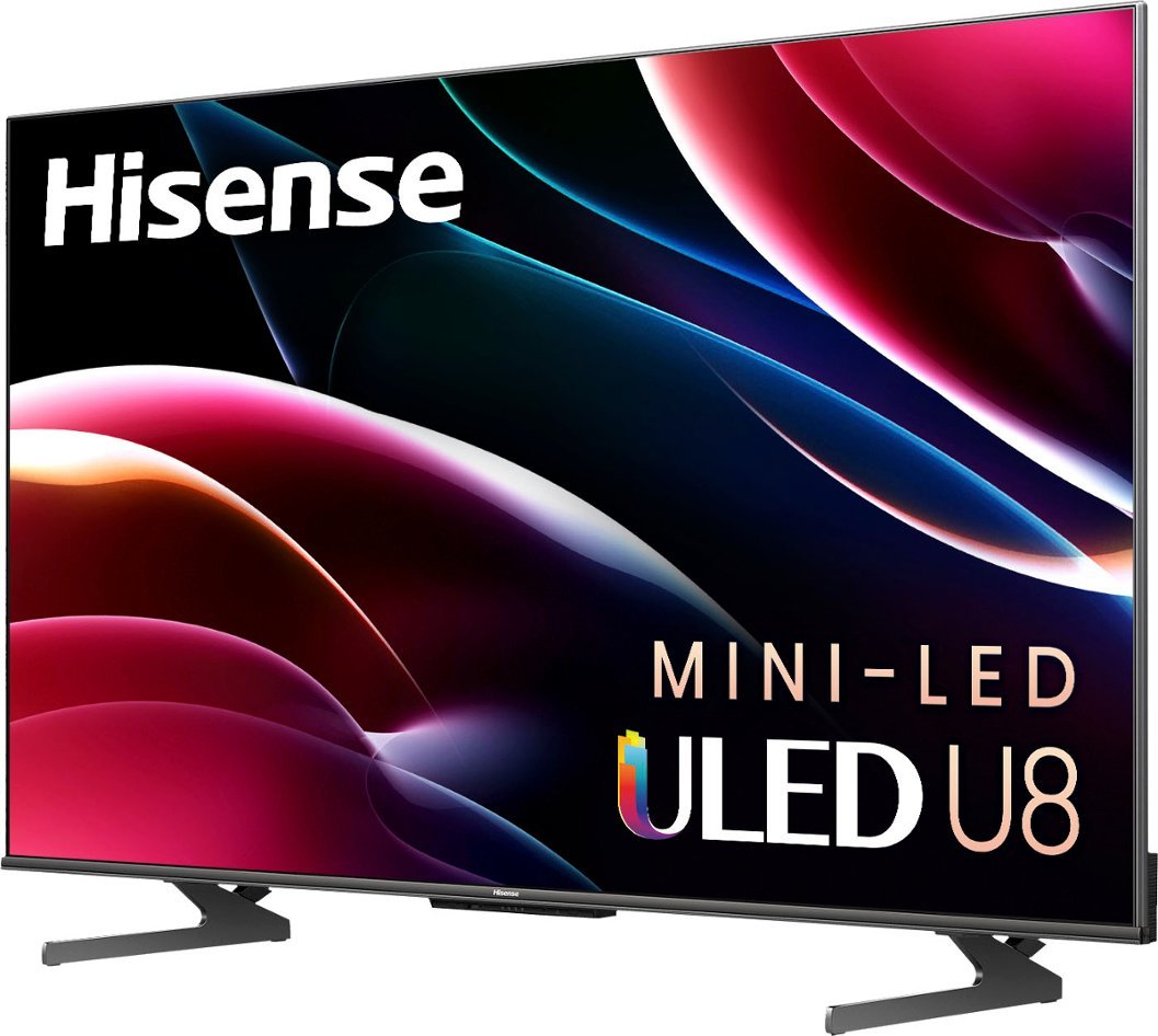 65inch Hisense U8H MiniLED TV with 1,500 nits gets 39 discount and