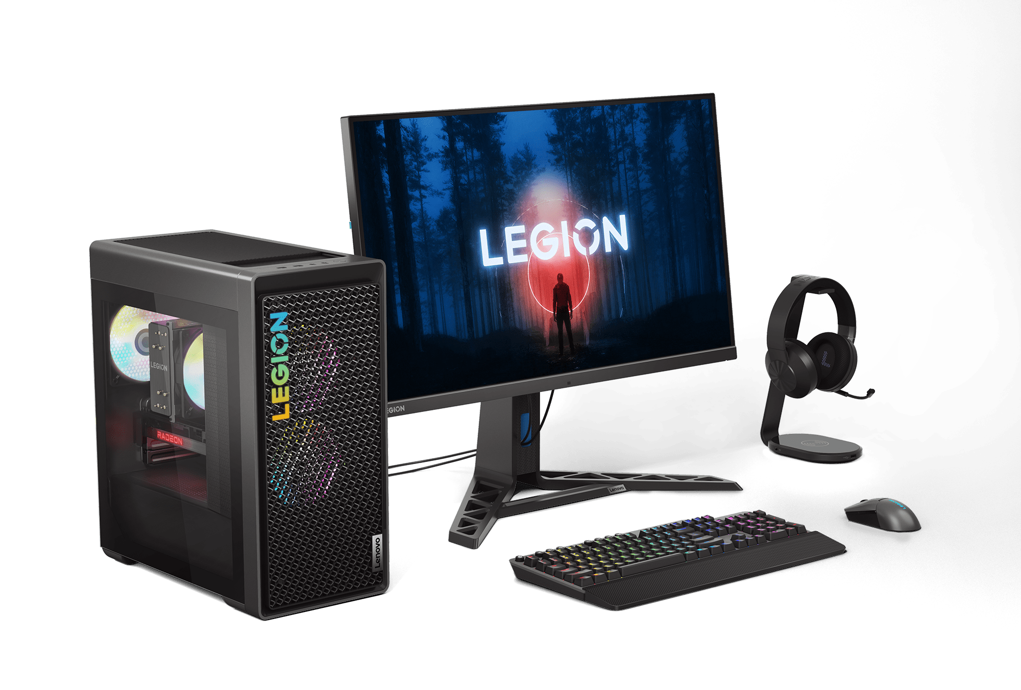 Lenovo unveils the Legion Tower 5 and Tower 5i with nextgen AMD/Intel