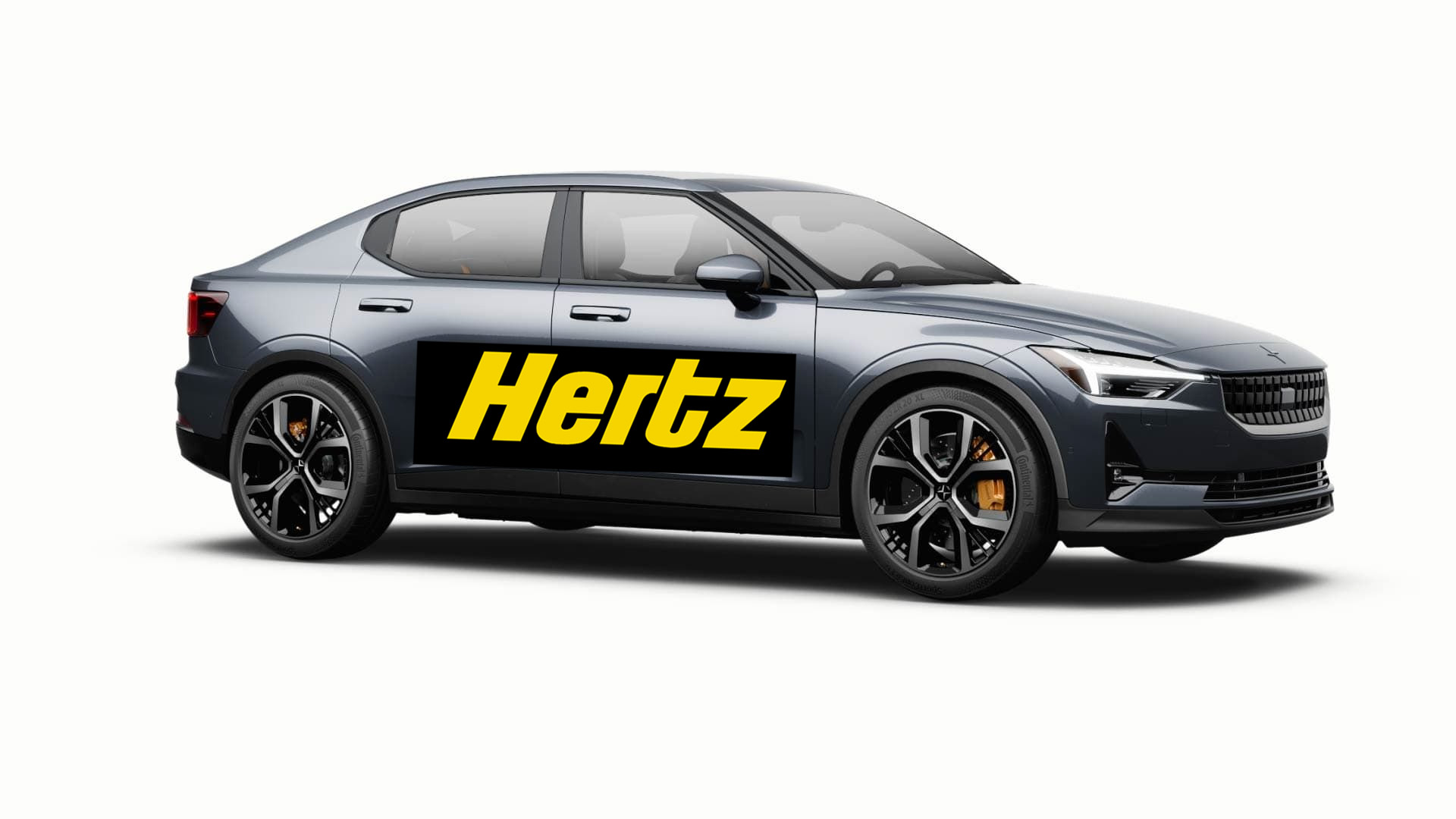 After leasing 100,000 Teslas, Hertz signs up 65,000 Polestar 2 EV rentals for US, Europe, and