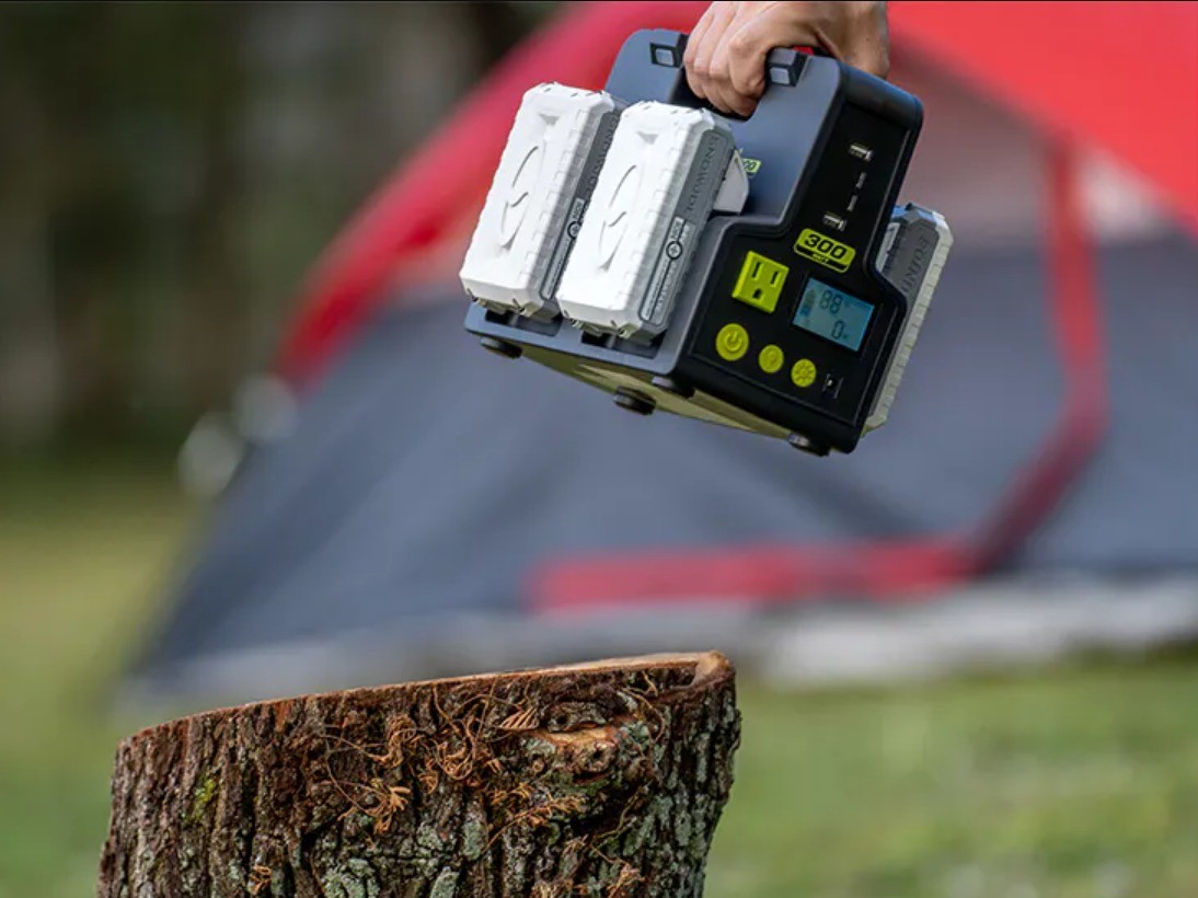 Sun Joe 300 W portable power station can charge six devices