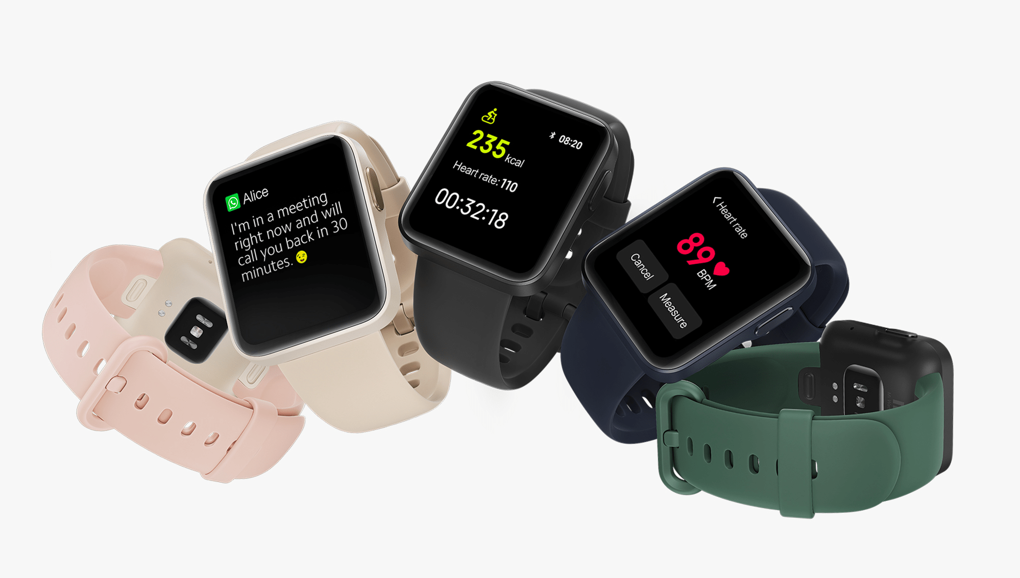 Xiaomi quietly unveils the Mi Watch Lite with a square design and up to