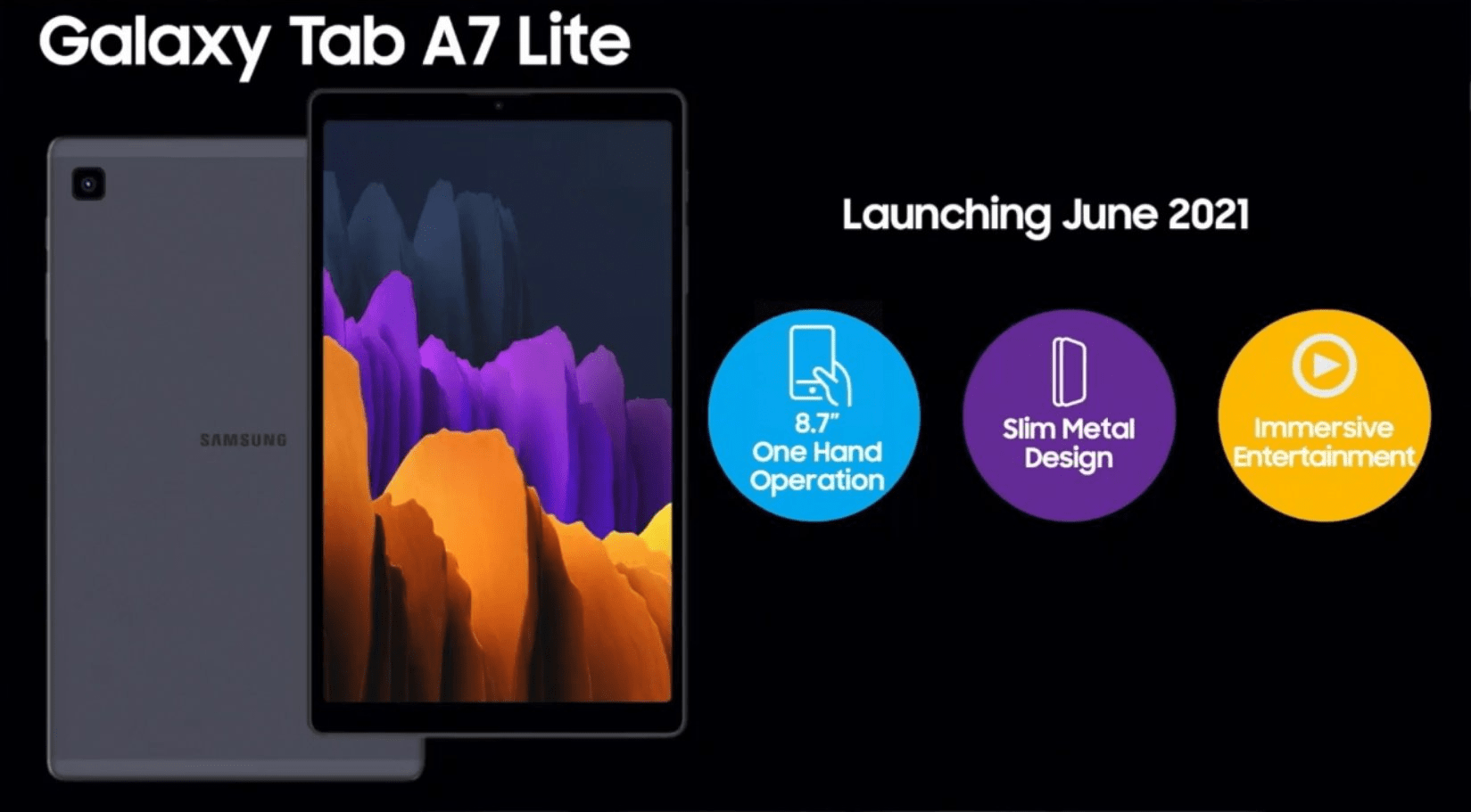 New Samsung Galaxy Tab A7 Lite leak reveals marketing render and several key specifications