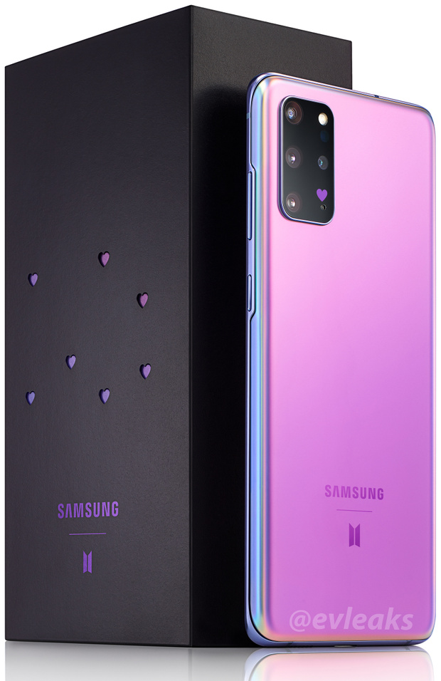 The BTS Edition of the Samsung Galaxy S20+ is coming to Europe