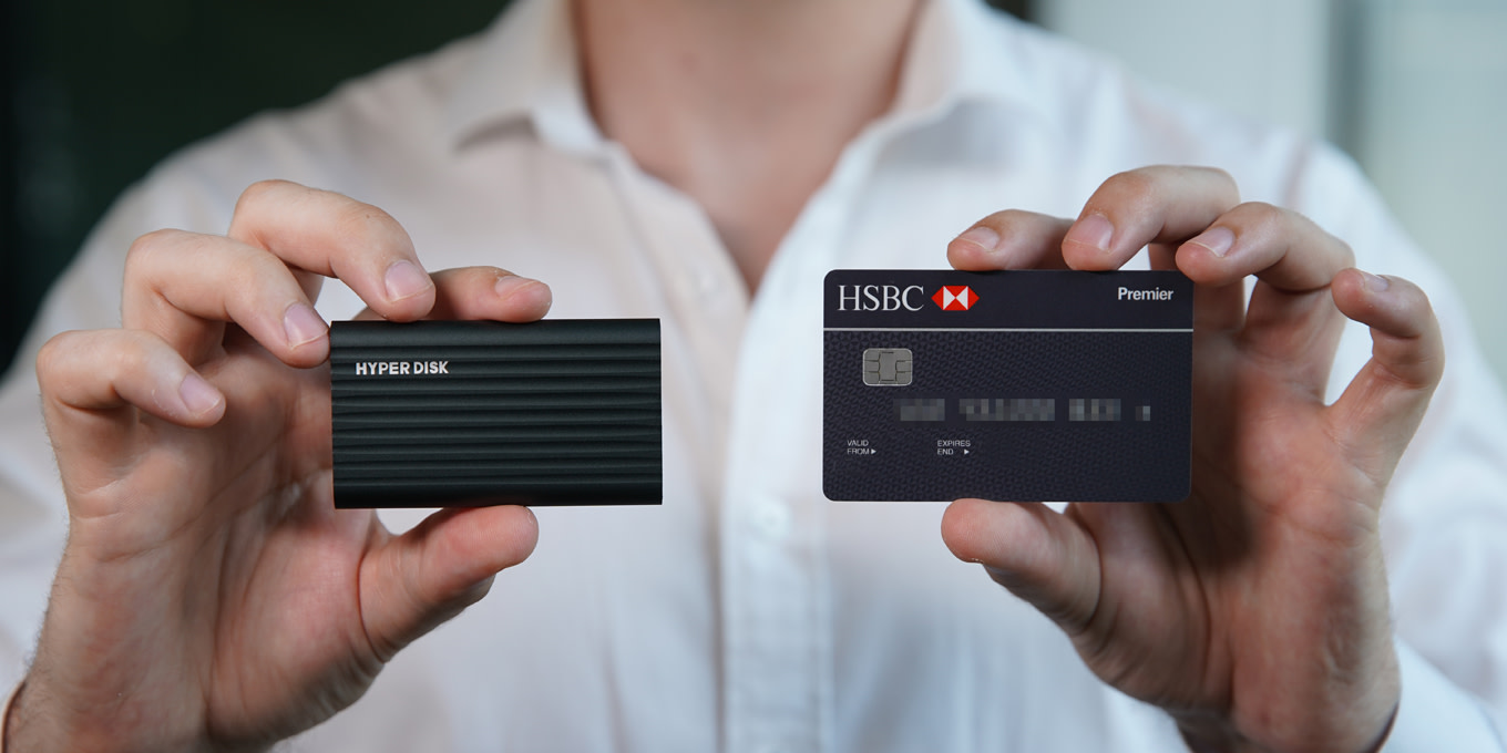 Meet the HyperDisk the "smallest and fastest portable SSD