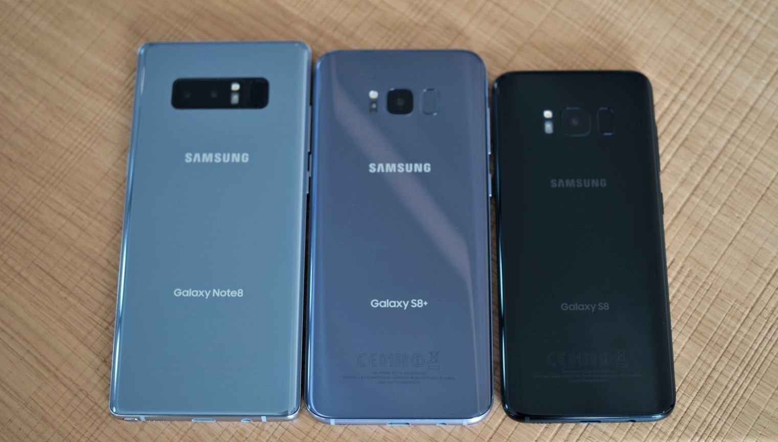 The Samsung Galaxy S8 series and Note 8 have started receiving Android