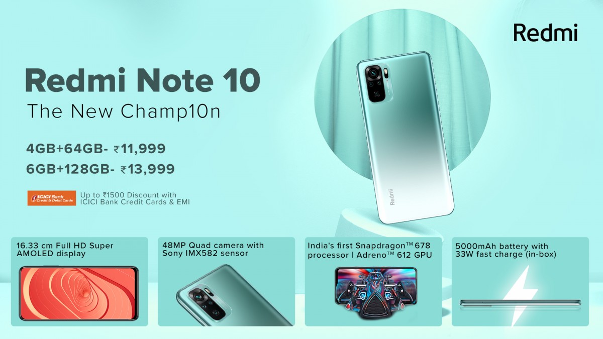 Redmi Note 10, Redmi Note 10 Pro, and Redmi Note 10 Pro Max launched in