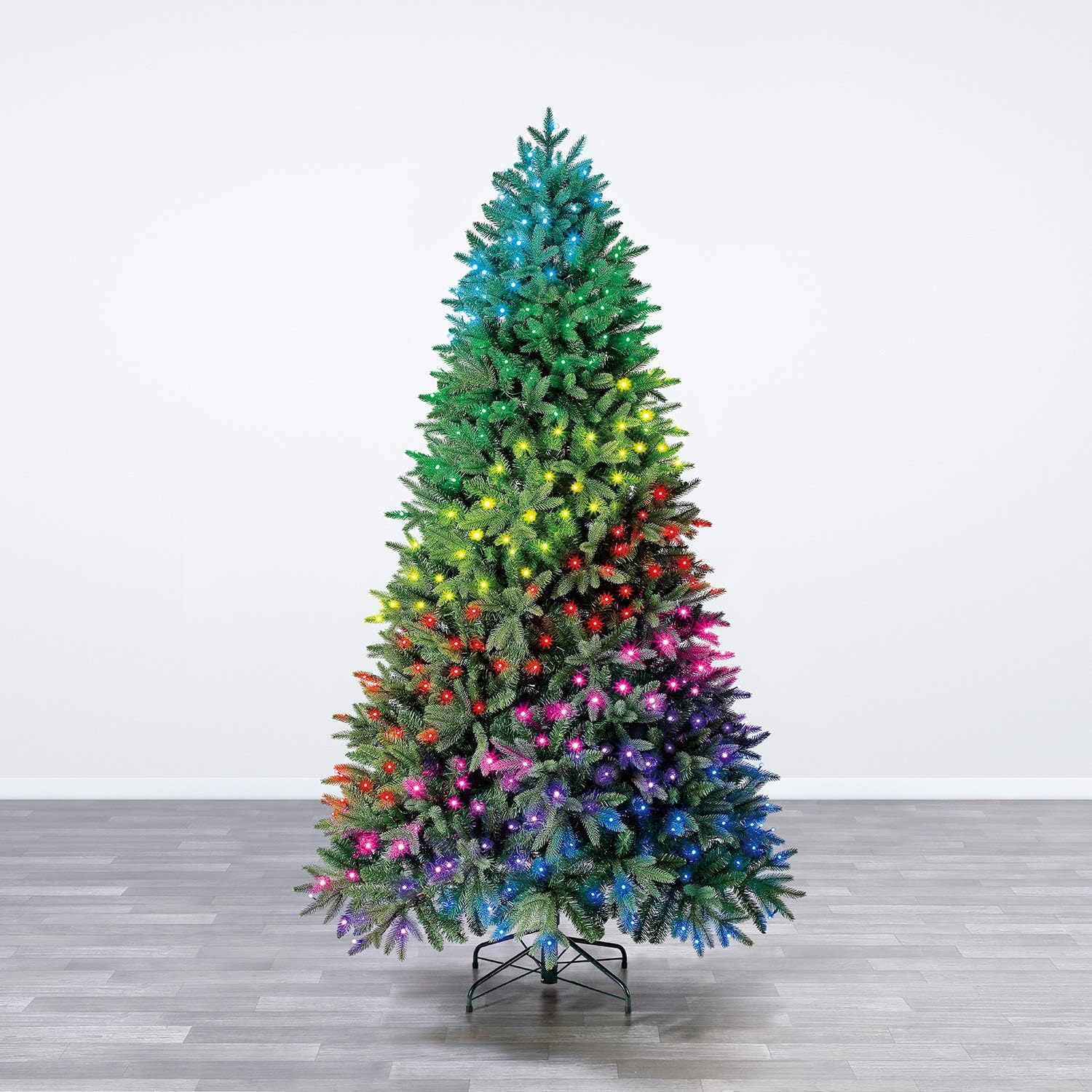 Twinkly’s PreLit Christmas Tree with smart RGB LEDs now more than 200
