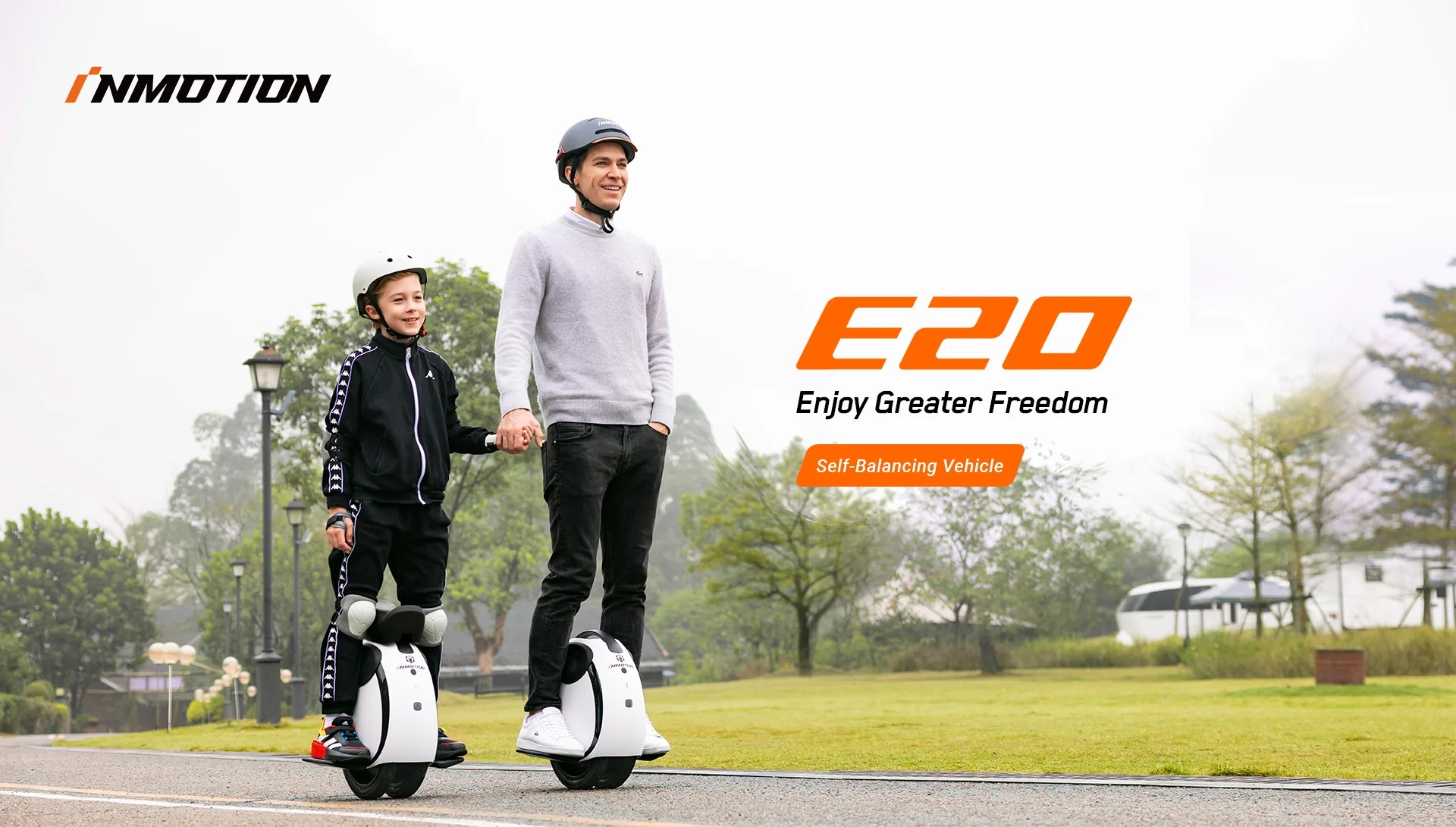 INMOTION E20 previews as new e-unicycle for more flexible, liberating