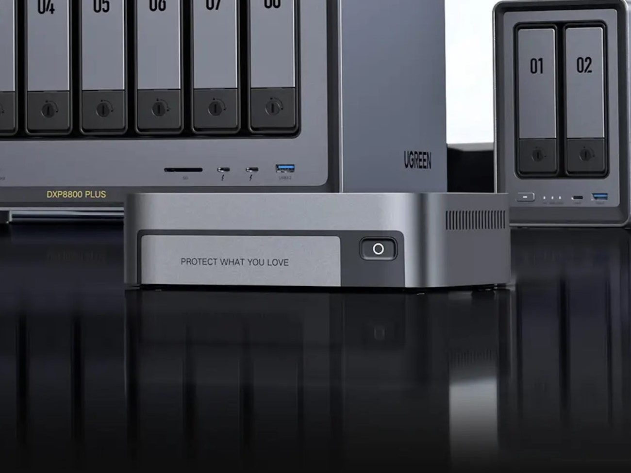 DXP480T Plus: This network storage unit promises extremely high data