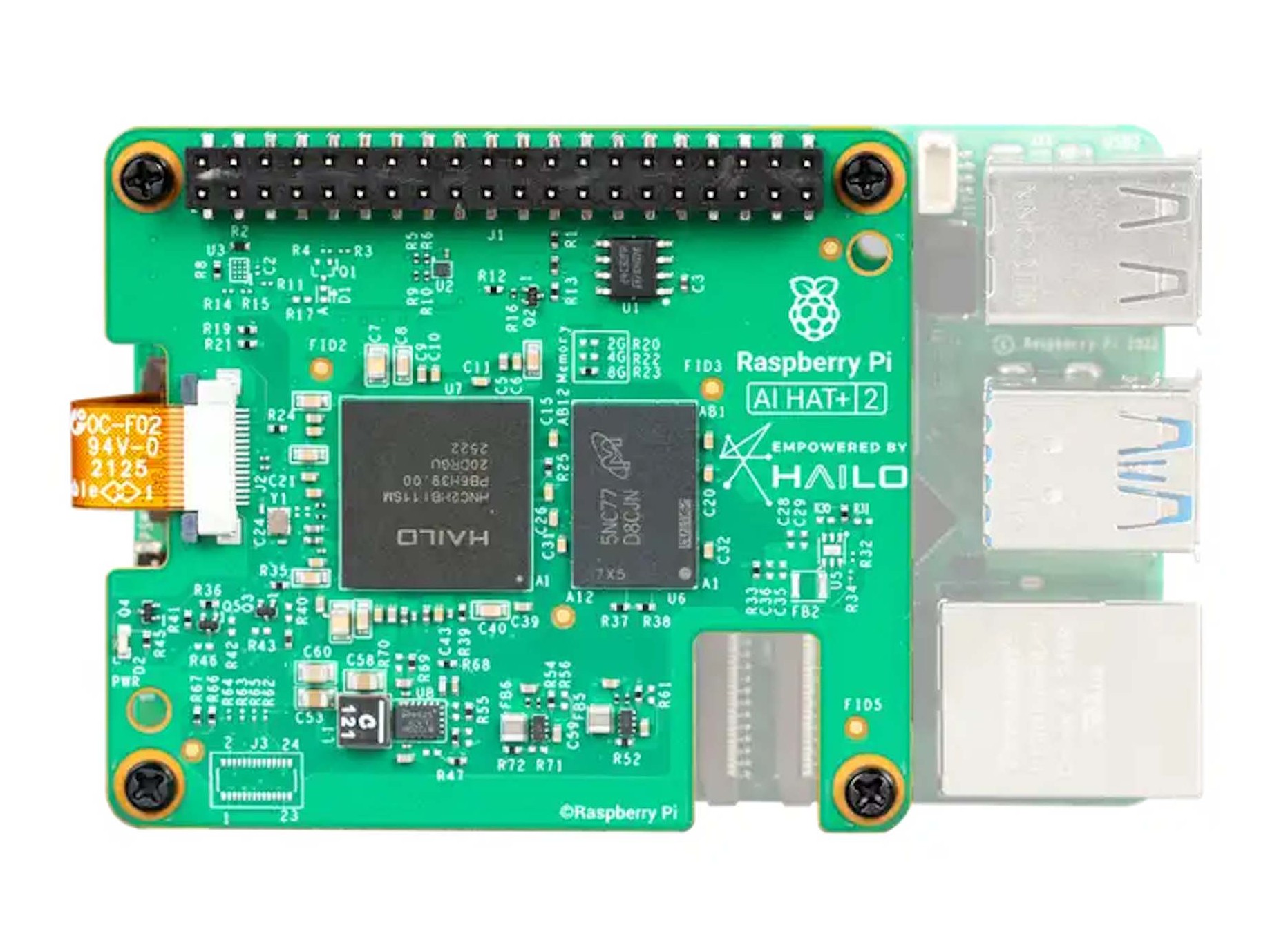 New expansion board for Raspberry Pi 5 offers NPU performance on par