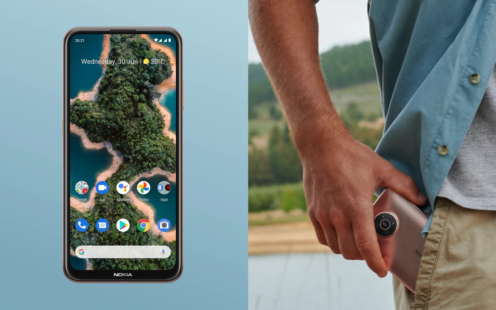 Nokia X20 smartphone review Long warranty and 5G