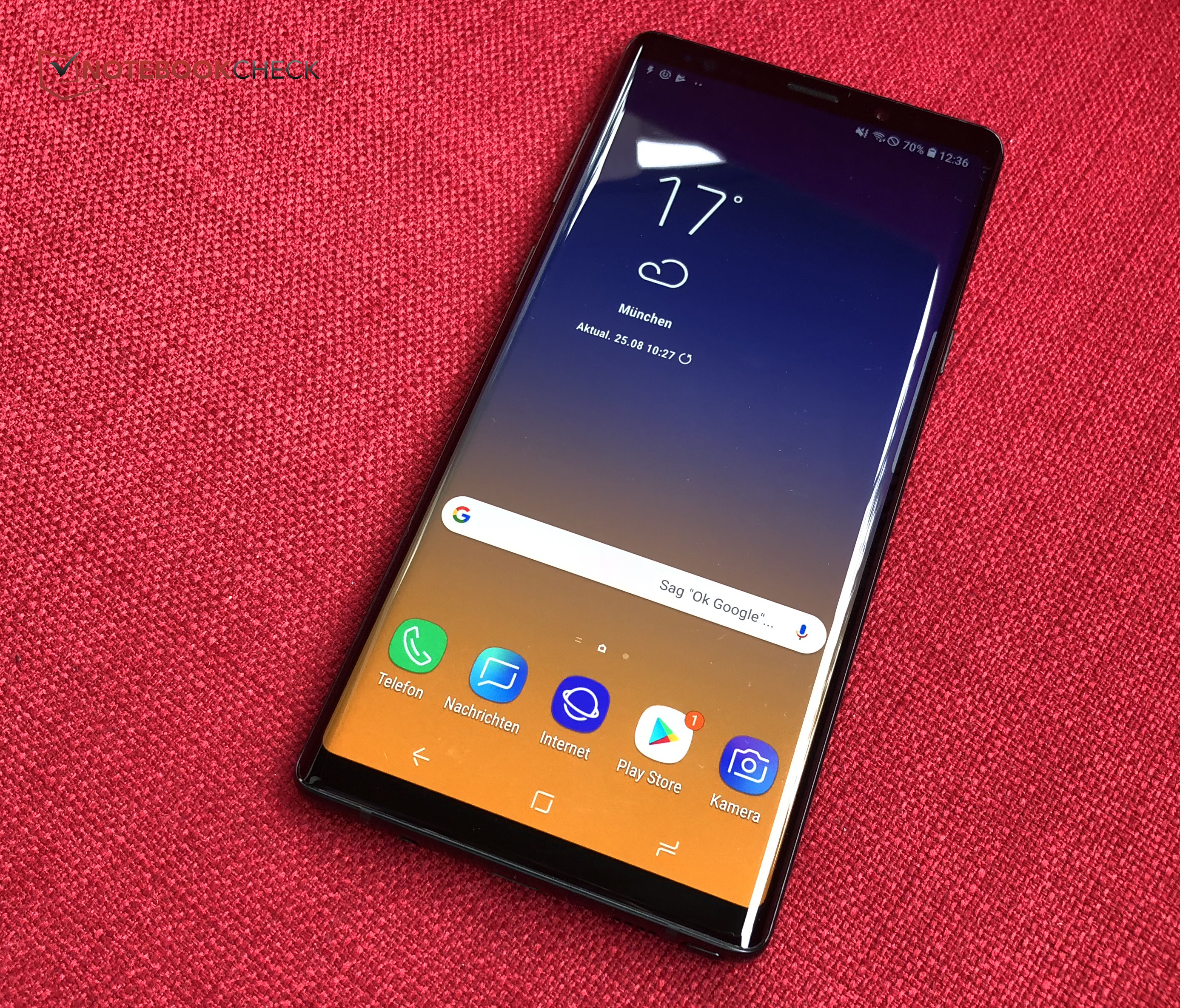 Samsung Galaxy Note 9 Smartphone Review NotebookCheck