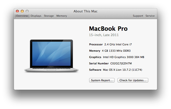 Review Apple MacBook Pro 15 Late 2011 (2.4 GHz, 6770M, glare