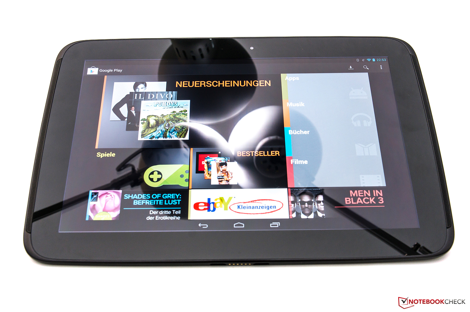 Review Google Nexus 10 Tablet Reviews