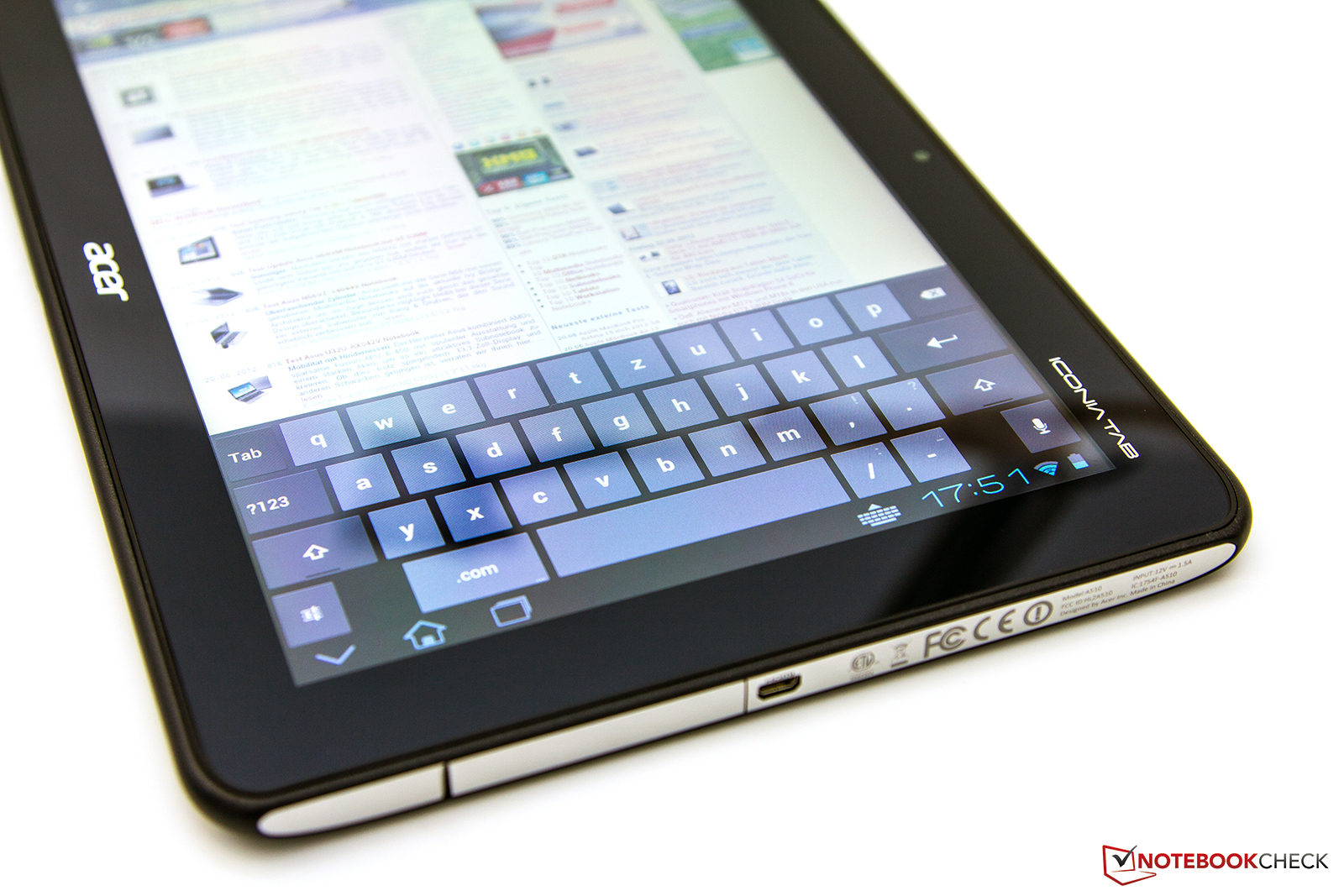 Review Acer Iconia Tab A510 Tablet/MID Reviews
