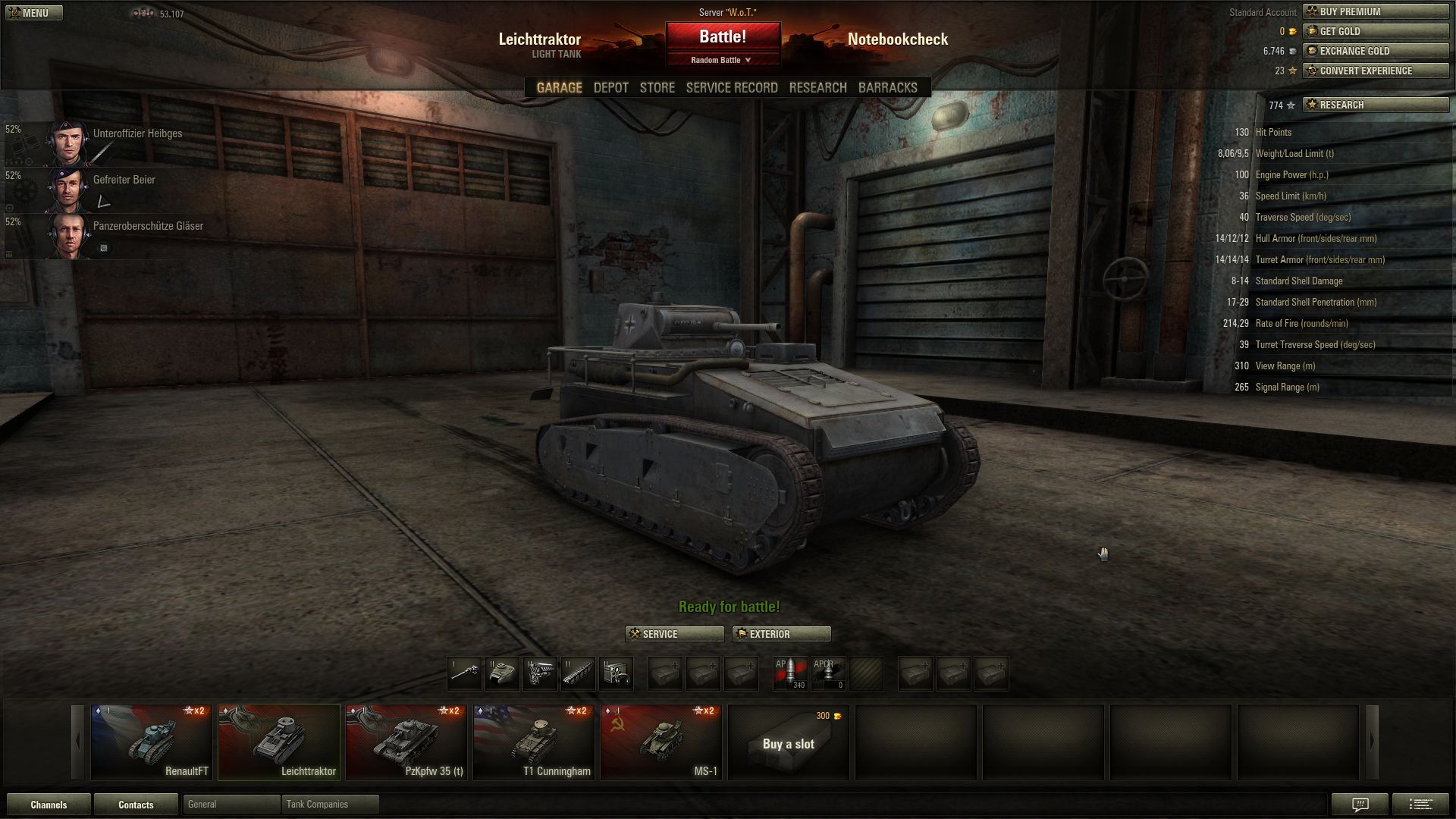 World of Tanks v8.0 Benchmarked Reviews