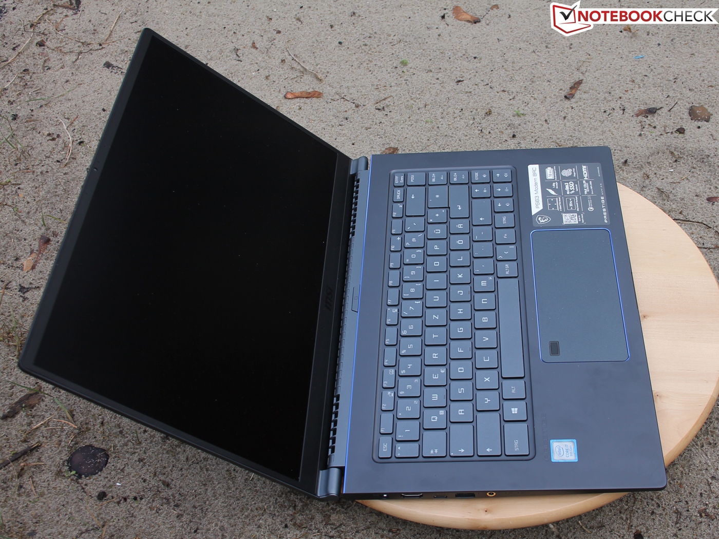 Kort testrapport MSI PS63 Modern 8RC (Core i78565U, GTX 1050 MaxQ) Laptop Notebookcheck.nl
