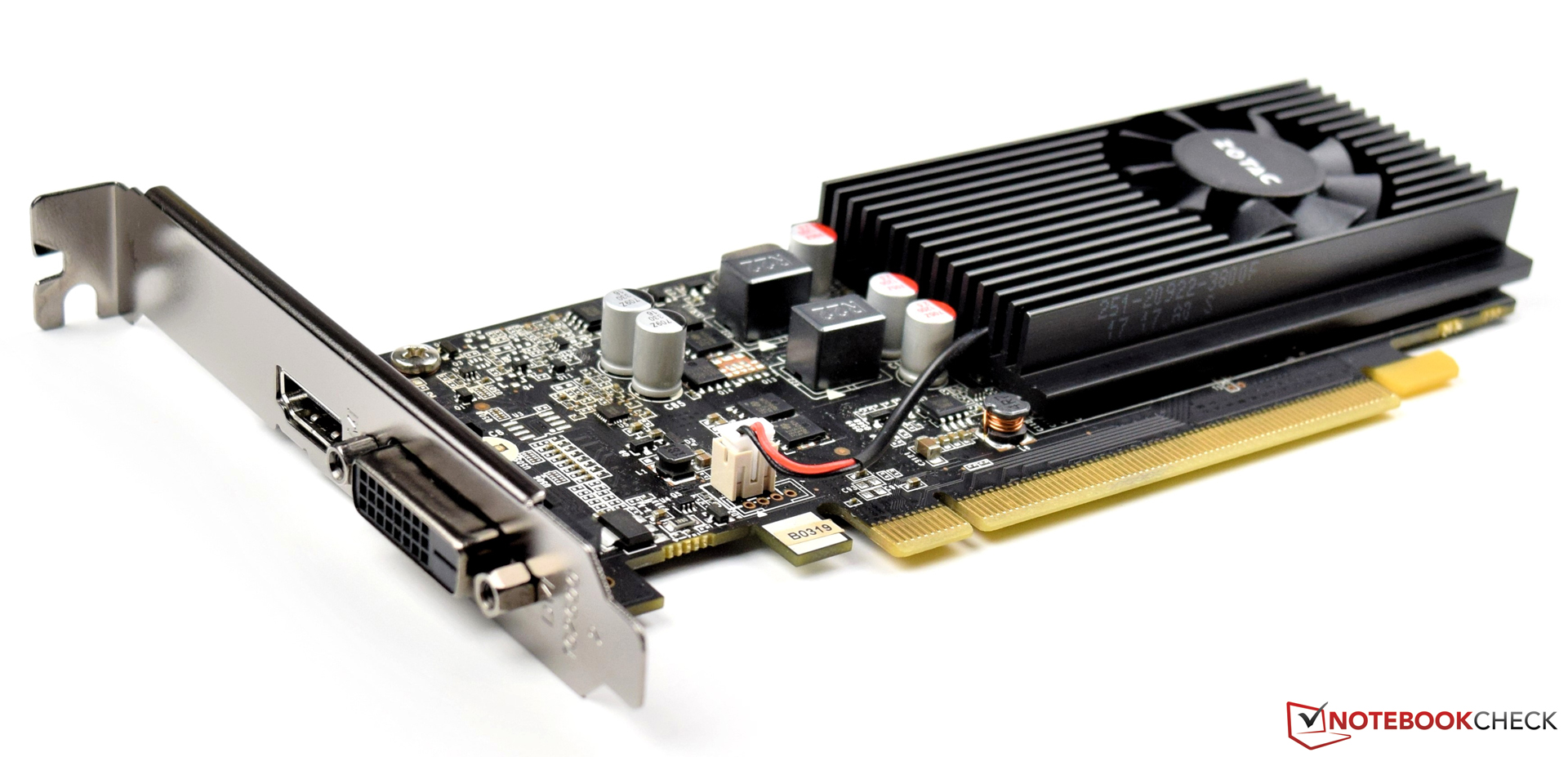 Breve análisis de la Zotac GeForce GT 1030