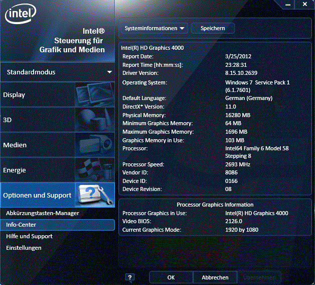 Test Intel HD Graphics 4000 Notebookcheck.pl