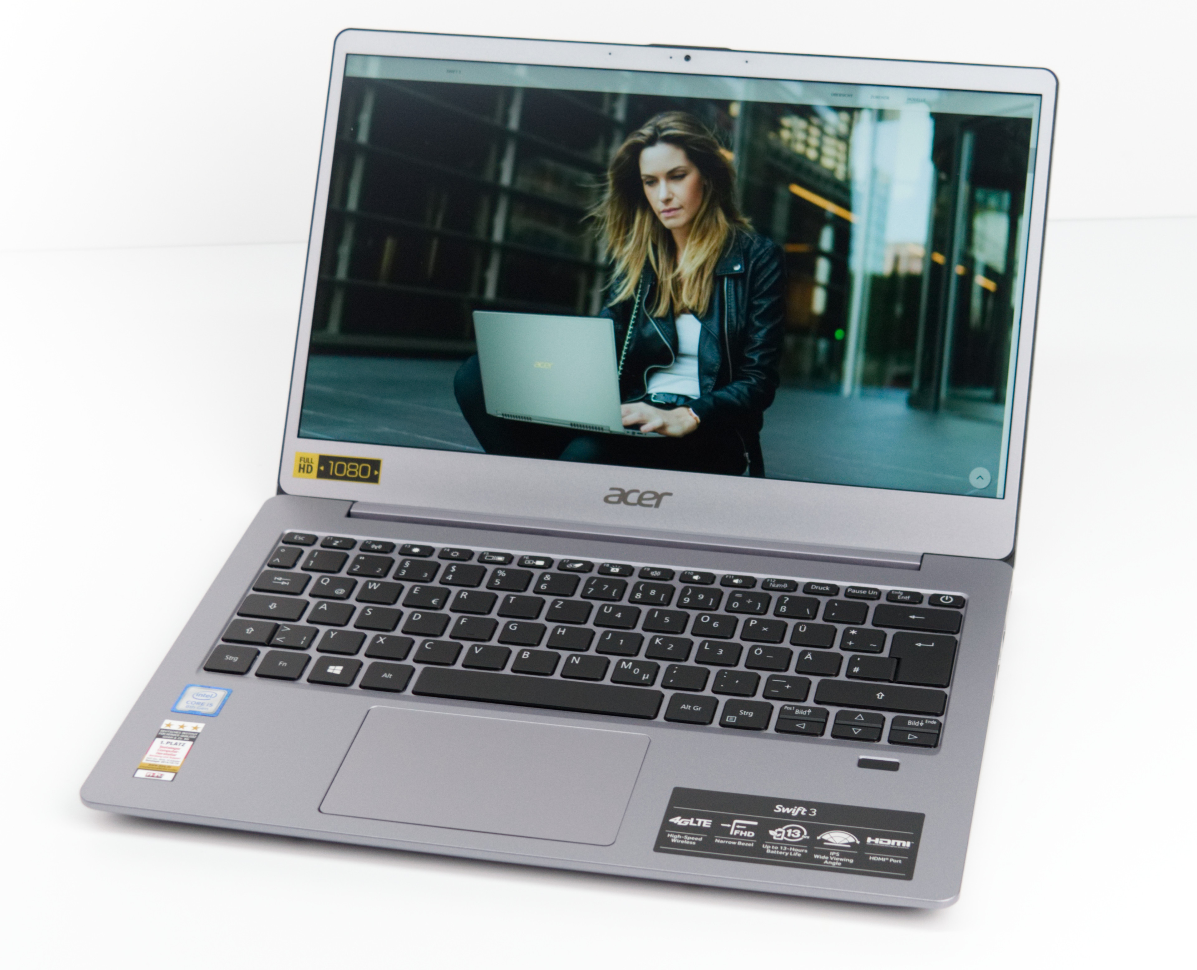 Acer Swift 3 SF3135159SZ Notebookcheck.se