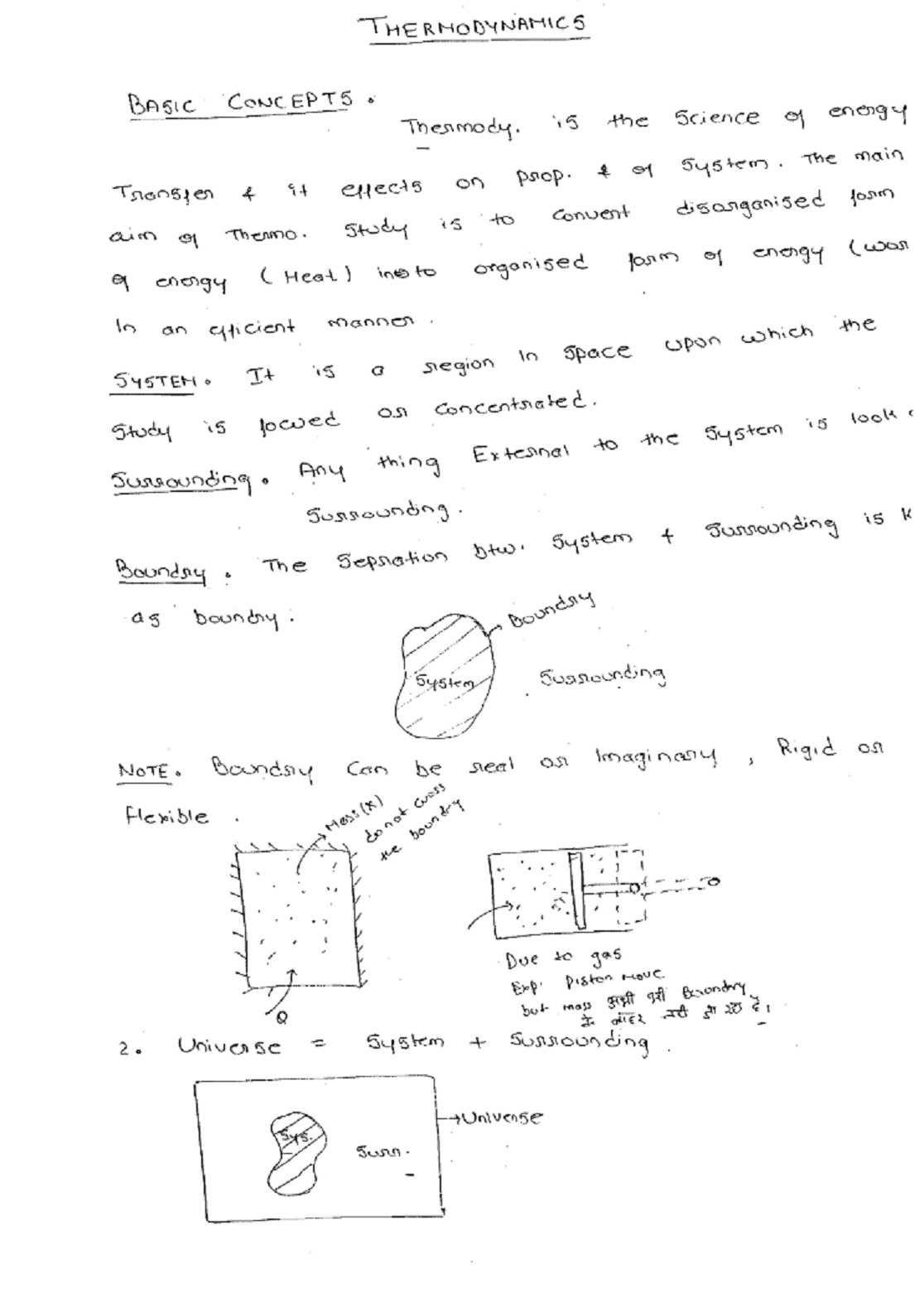BASIC THERMODYNAMICS MECHANICAL ENGINEERING MADE EASY CLASS NOTES